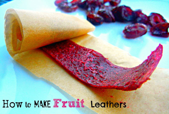 How to Make Fruit Leather