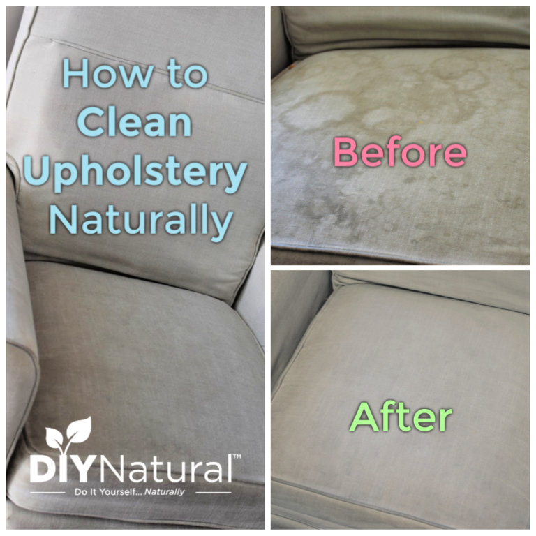 How To Clean Upholstery Naturally With DIY Upholstery Cleaner