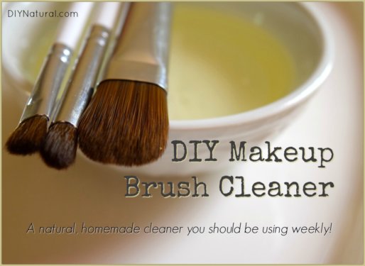 DIY Makeup Brush Cleaner Homemade