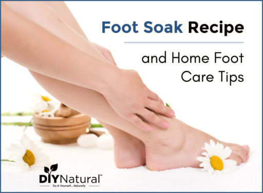 Foot Soak Recipe Home Foot Care