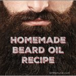 Homemade Beard Oil Recipe