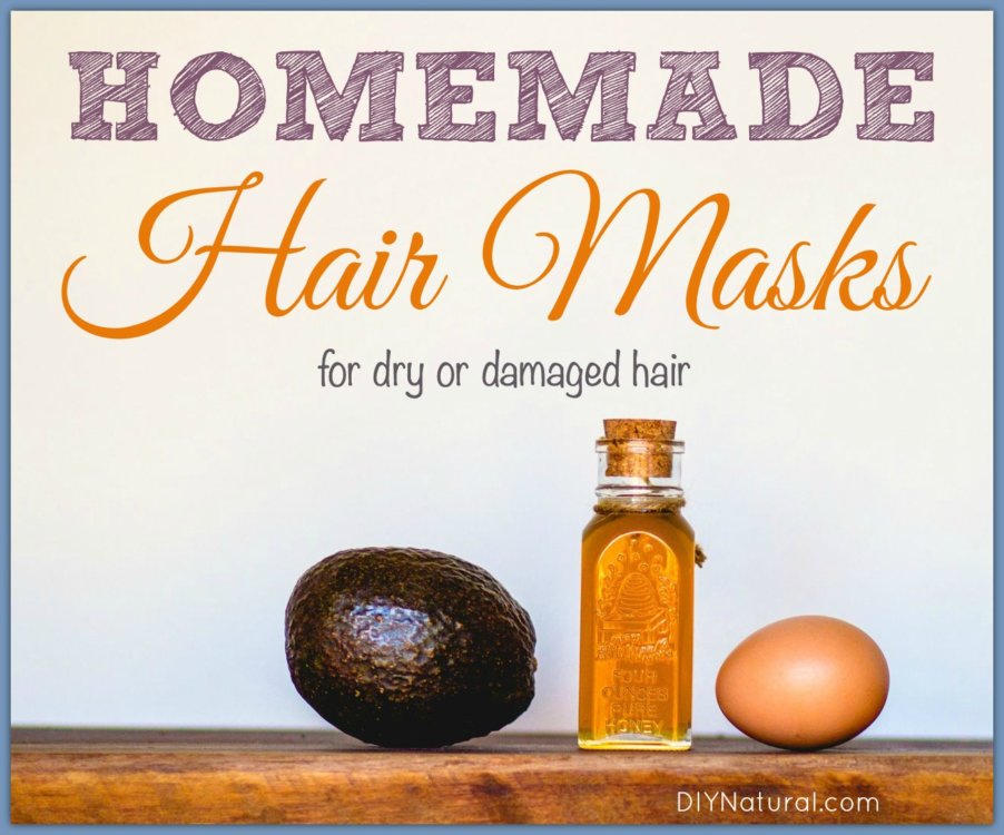 Homemade Hair Mask: Several Recipes for Dry or Damaged Hair