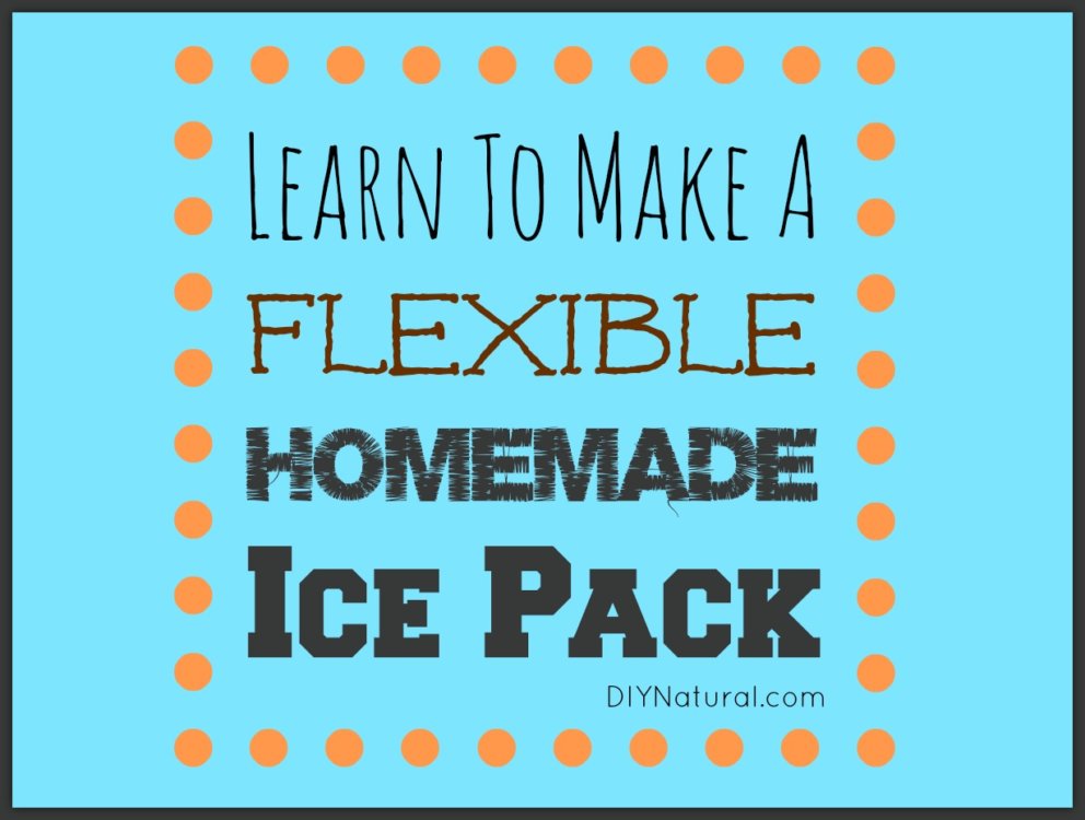 Homemade DIY Ice Pack