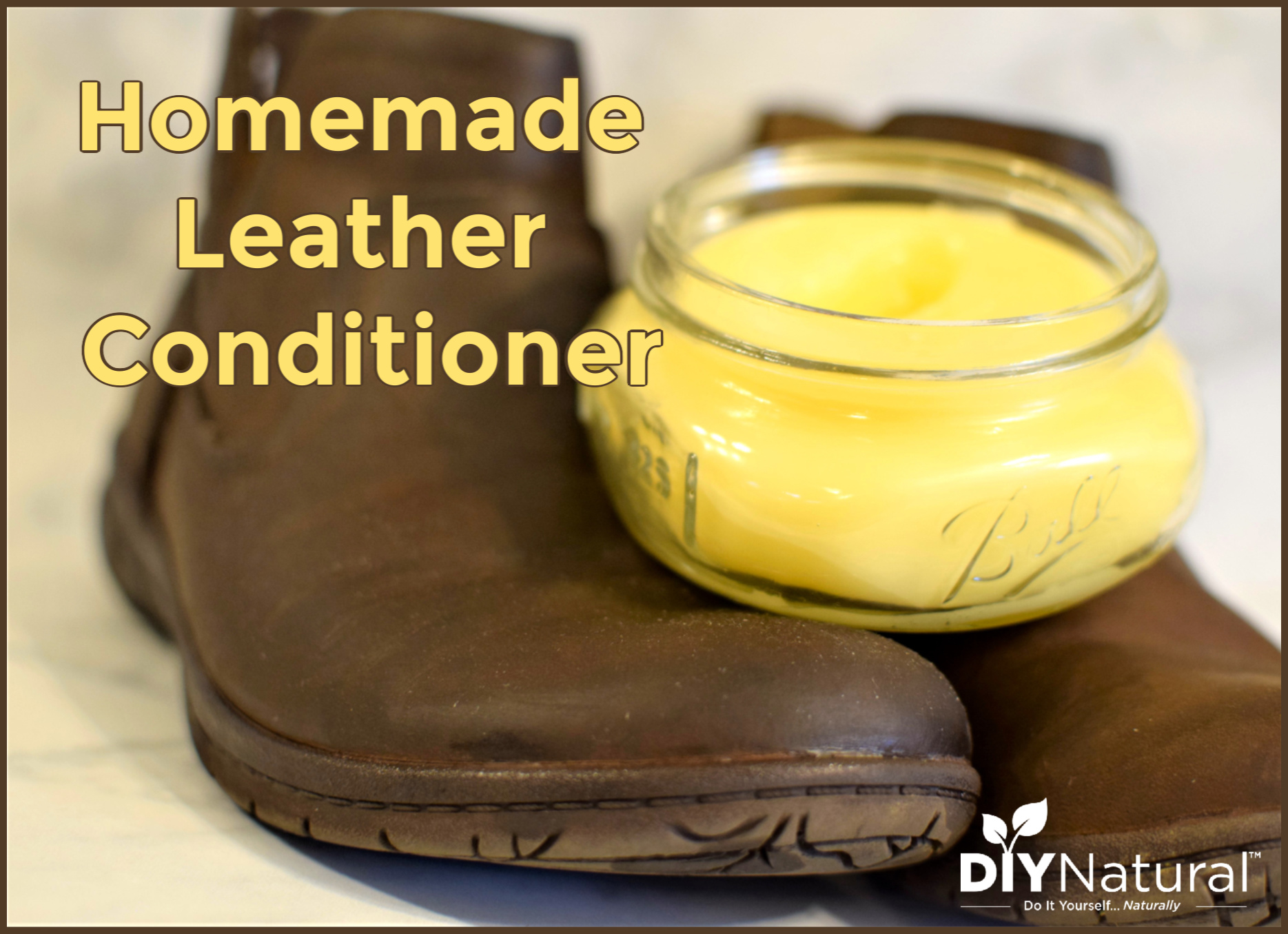 Homemade Leather Conditioner: Clean, Soften, & Protect Leather