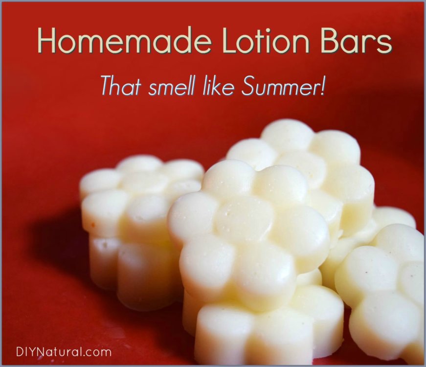 Chocolate Lotion Bars: Homemade Chocolate Scented Lotion Bars