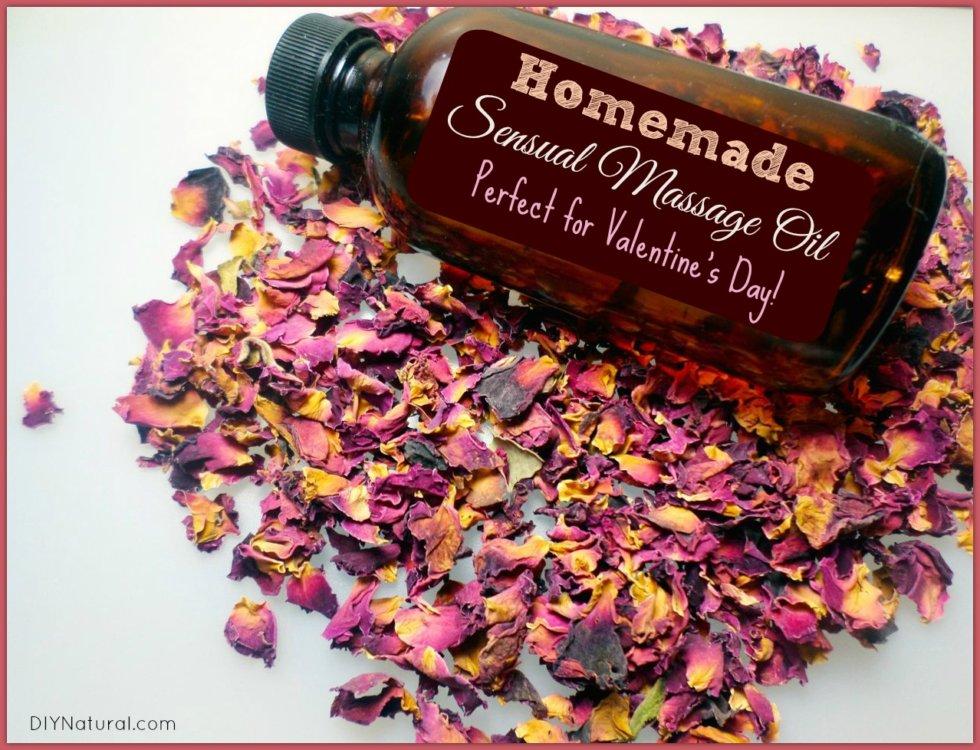 Sensual Massage Oil Recipe: DIY Massage Oil for Valentine's Day!