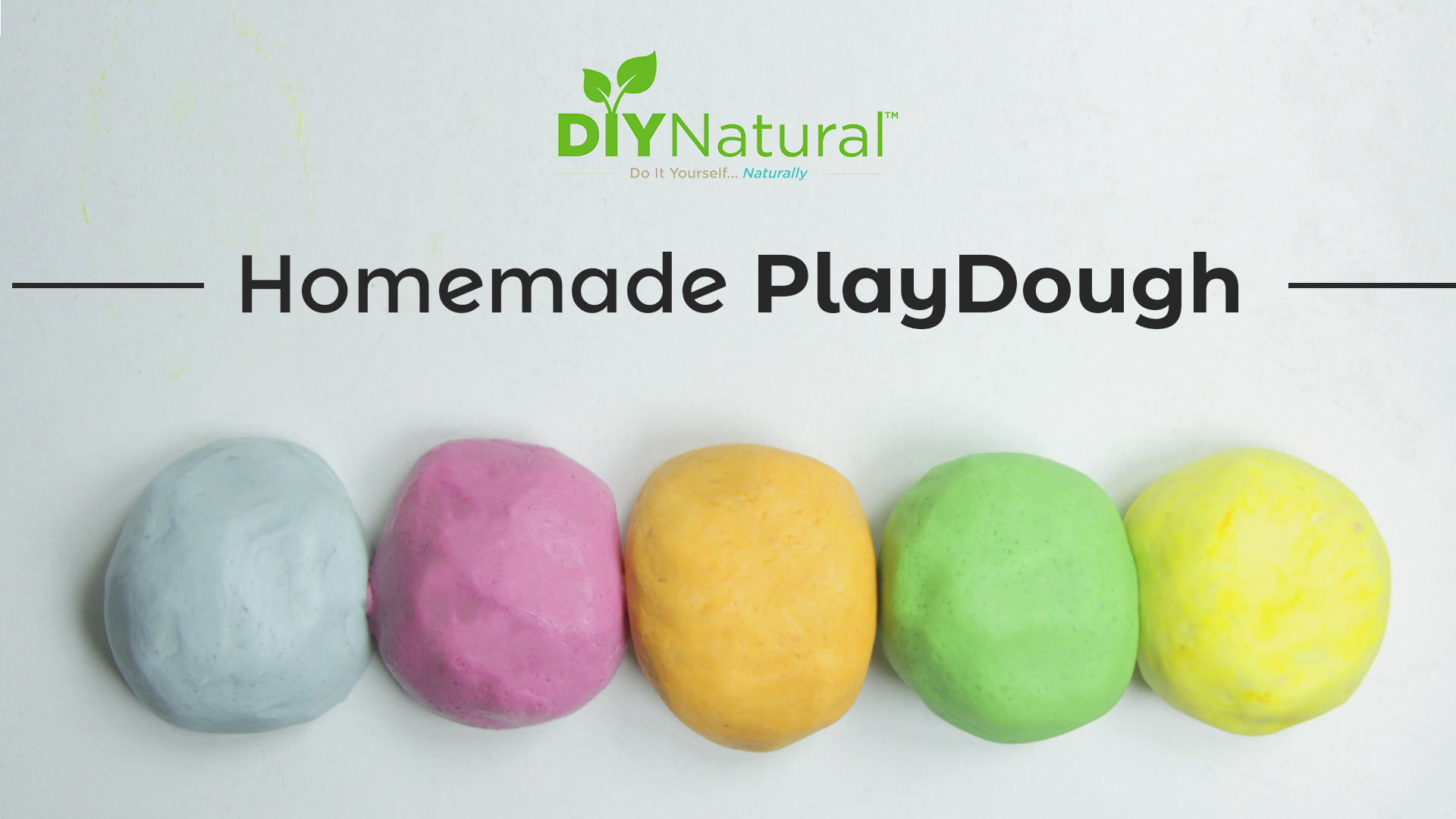 Homemade PlayDough: A Simple and Natural Recipe for You and The Kids