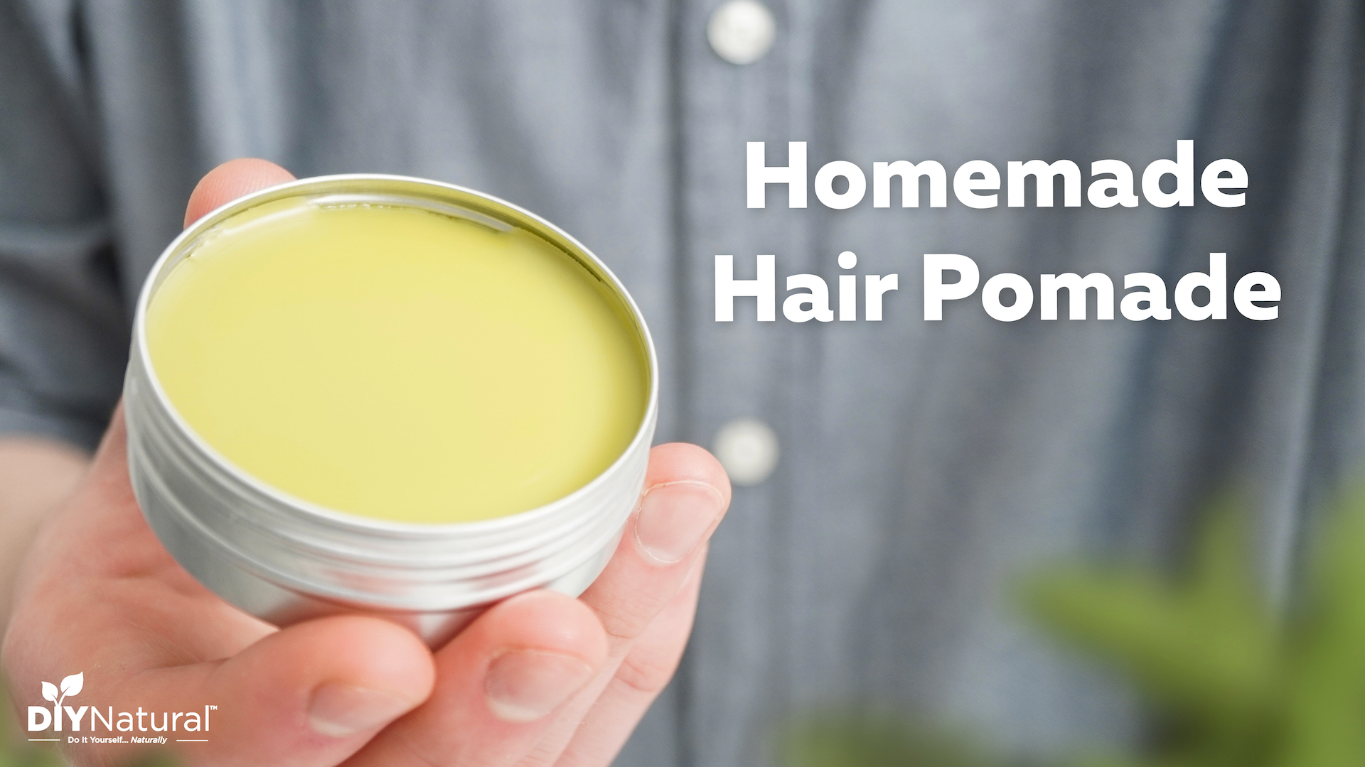 Homemade Pomade: Natural and Non-Greasy Hair Texturizer