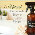 Homemade Shower Cleaner DIY Natural