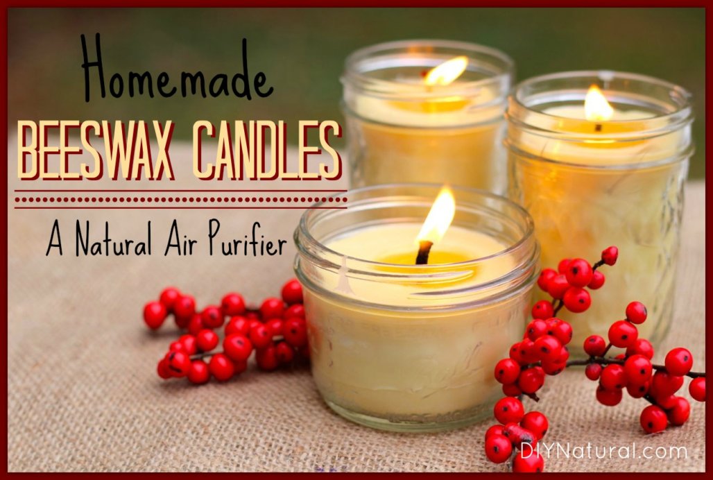 How To Make Beeswax Candles: Natural Beeswax Candles