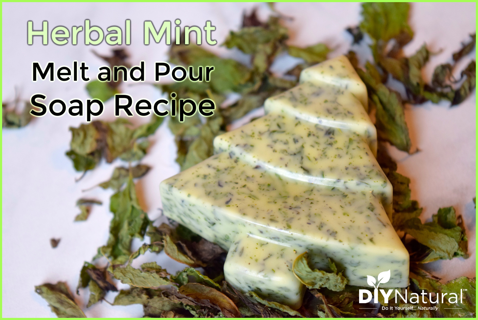 Melt and Pour Soap: A Simple DIY Herbal Mint Hand Soap Recipe