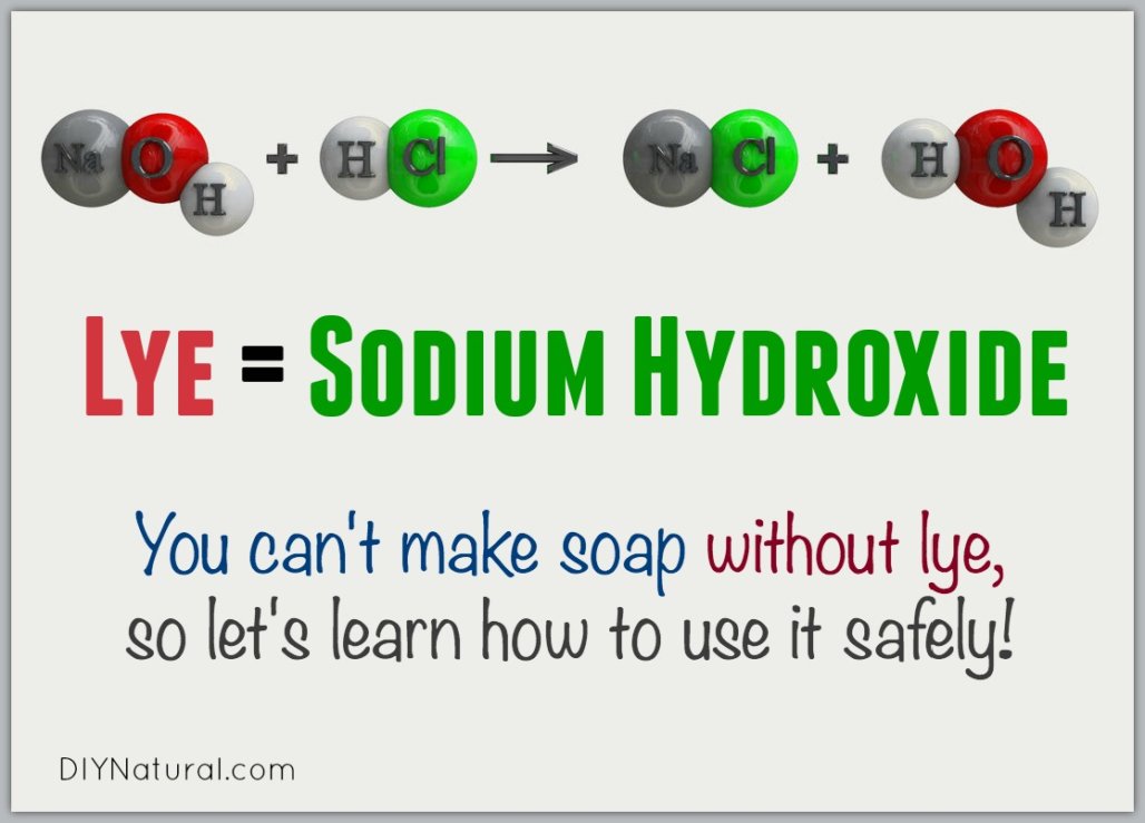 Sodium Hydroxide (Lye): Learn All About Lye & How to Make Soap Safely